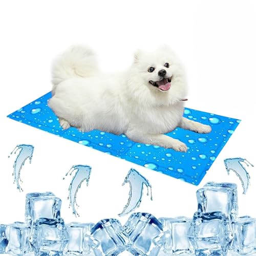 Alfombrilla Refrigerante Para Perros 90x50cm, Alfombrillas Gel Hielo Seda No Tóxicas Para Mascotas Y Gatos, Accesorios Colchón Verano Para Perros, Mantén A Tu Mascota Fresca En Interiores Exteriores Alfombrilla Refrigerante Para Perros 90x50cm, Alfombrillas Gel Hielo Seda No Tóxicas Para Mascotas Y Gatos, Accesorios Colchón Verano Para Perros, Mantén A Tu Mascota Fresca En Interiores Exteriores