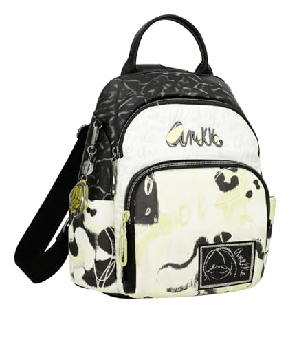 Mochila Antirrobo Memories - Diseño Seguro con Bolsillo Secreto y Asas Ajustables | Material Reciclado | Medidas: 28x29x14 cm