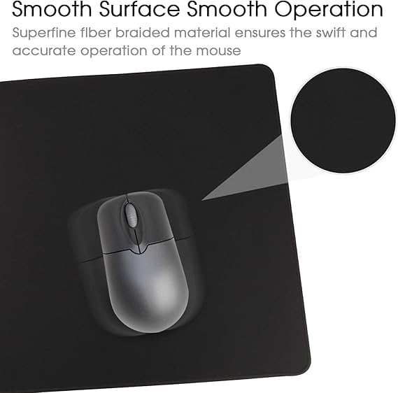 Image of KRESHU XXL Mouse Mat Non-Slip Base Rubber Gaming Mousepad 400 * 900 * 3 mm Super Large Size Table Mat Improves Precision and Speed Stable Grip on Smooth Surfaces Waterproof Mouse mat (1-Pcs)