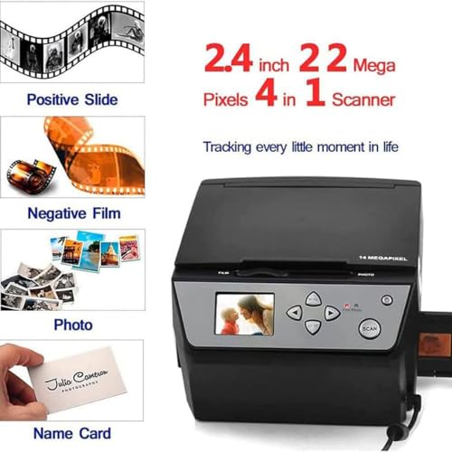 Convertisseur de diapositive numérique 22 MP, le cadeau idéal pour préserver les souvenirs - 3