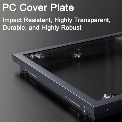 Claraboya techo de aluminio 80x80cm ventana de tejado resistente para áticos 5