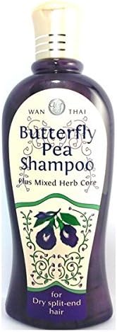 Shampoo Butterfly Pea Plus Mixed Herb Core 300ml. for Dry Split-end Hair