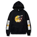 GO2COSY Anime Soul Eater Hoodie SoulEater Hooded Sweatshirt Pullover Sweater Costume Jacket