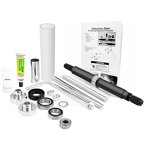 Octopus W10447783 & 2118925 PS3503261 Washer Tub Repair Kit Shaft & Bearings Tool Kit Compatible with Whirlpool & Kenmore Washers & Instructional Manual W10447783 2118925 PS3503261 – 18pc Kit