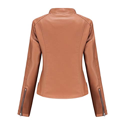 YYNUDA-Chaqueta-de-piel-sintetica-para-mujer-diseno-de-aviador-moto-cazadora-de-piel-sintetica-con-cremallera-calida-casual YYNUDA-Chaqueta-de-piel-sintetica-para-mujer-diseno-de-aviador-moto-cazadora-de-piel-sintetica-con-cremallera-calida-casual