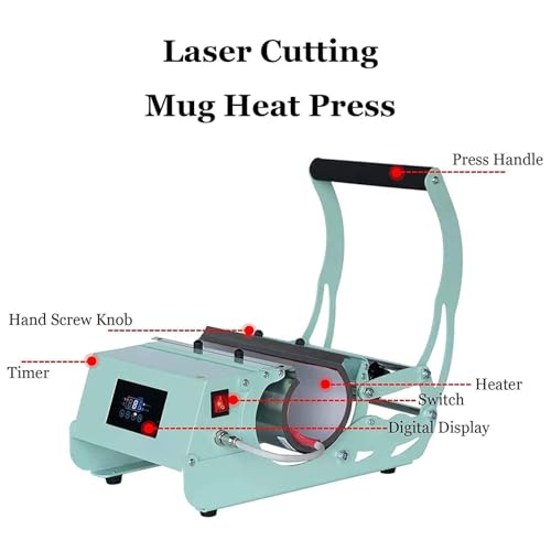 Máquina de prensa térmica para tazas 9-30 oz miniatura 4