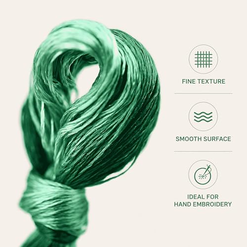 Image of MIINGGUXIUYI Mulberry Silk Floss Embroidery Thread Floss-Cross Stitch Threads China Silk Woven Jewelry Threads DIY Sewing Kits (89)