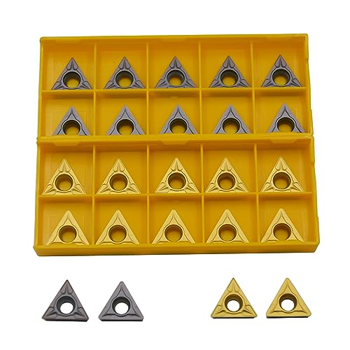 Linzuan TCMT16T304/32.51 TCMT16T308/32.52 20Pcs Tcmt32.51 Tcmt32.52 Tcmt16T304 Tcmt16T308 Carbide Inserts Turning Inserts cover