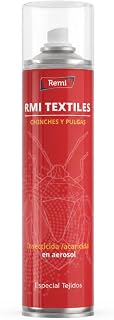 Remi Hogar Spray Anti Chinches y Pulgas Insecticida | Veneno | Aerosol Repelente Especial Tejidos | Eficaz | Aplicar en muebles 6 Unidades
