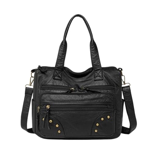 Image of Hobo Handbag and Purses for Women,Top Handle Satchel Purse Tote Shoulder Bags Faux Leather for Ladies