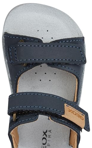 Geox Garçon B Sandal Lightfloppy, Bleu Marine, 27 EU