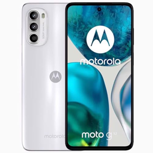 Image of Motorola g52 (4GB, 64GB) (Metallic White)
