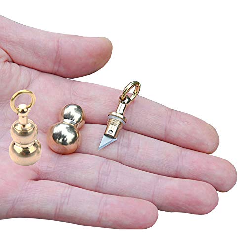Fon Alley Mini Multifunctional Pocket Utility Knife, Tiny Thumb Keychain Knife Box Cutter Tool (Gourd Shape)