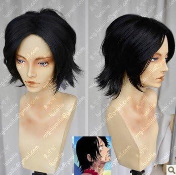 Amazon 今大人気の One Piece ワンピース ポートガス D エース 風 耐熱新素材 Cos Wig コスチュム コスプレウイッグ コスプレ 仮装 通販