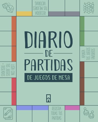 Diario de Partidas: Tu registro definitivo de juegos de mesa: Lleva el control de tus partidas, victorias y momentos épicos