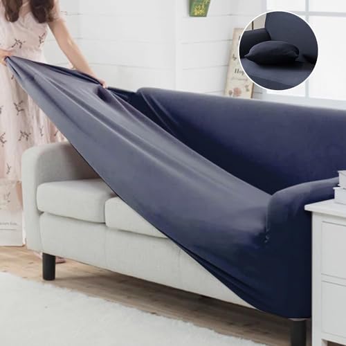 ソファーカバー 北欧風 肘付き 犬猫対策 1人掛け/2人掛け/3人掛け 高弾性 保護カバー 傷防止 爪とぎ防止 滑り止め 柔らかい ストレッチ クッションカバー1枚付 伸縮素材 ソファ フィット 洗える