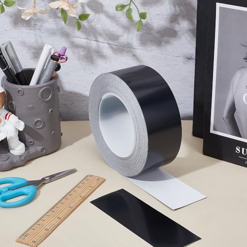 Image of BENECREAT 2 Inch Light Blocking Tape, 164 Feet 100% Blackout Tape, Adhensive Light Cover for Full Light Blocking, Blackout Light Stickers for Electronics, Window, Lamp, Screen Protector
