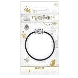 The Carat Shop Harry Potter Black Leather Bracelet for Slider Charms- HP0029-21
