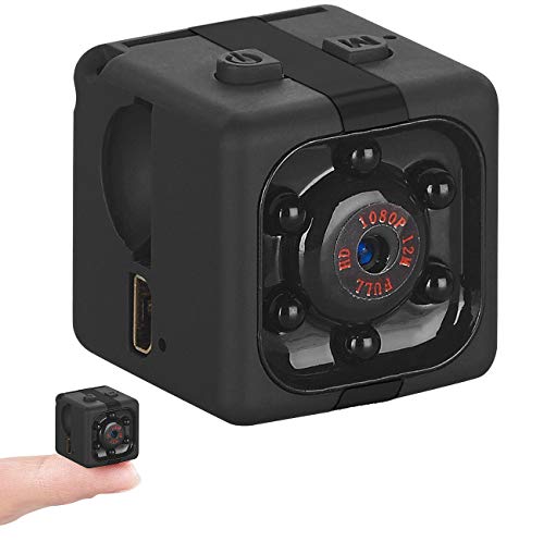 Somikon Mini Überwachungskamera: HD-Micro-Videokamera & Webcam, HD 720p, mit Bewegungserkennung & Akku (Kamera Mini) Cover