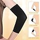 Damen Arm Former Elastische Oberarm Shaper Sleeve für Sport Fitness Anti- (Schwarz)