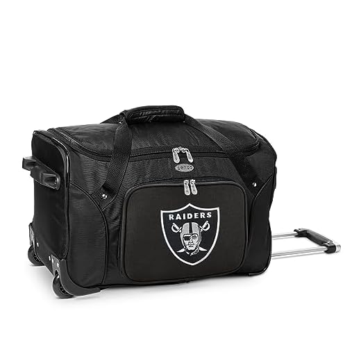 Does oakland airport have luggage storage NFL Oakland Raiders Wheeled Duffel Bag