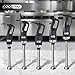 COOLUMA Commercial Immersion Blender, 500W Heavy Huty Hand Blender With 16 Inch Removable Shaft, 6,000-20,000 RPM Variable Speed, Industrial Hand Mixer For Pro Restaurant Kitchen.