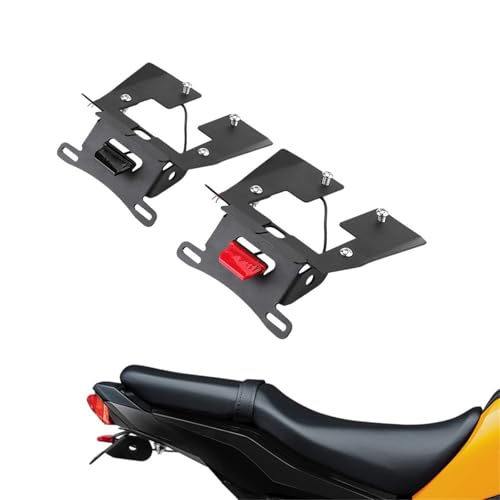 Support de plaque moto avec LED pour MSX Grom 125 et 125SF de 2016 à 2020