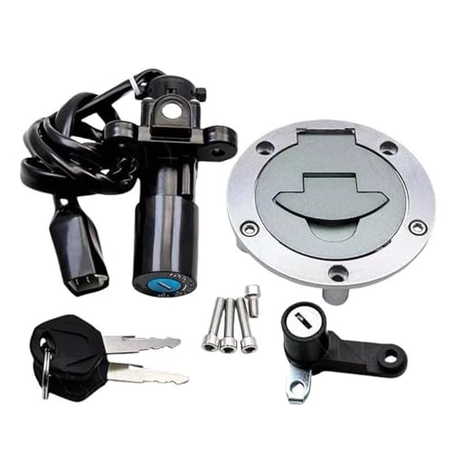 Cerradura para tapa de tanque de combustible y encendido Yamaha YZF R25 2015-2018 1WD-XH250-00
