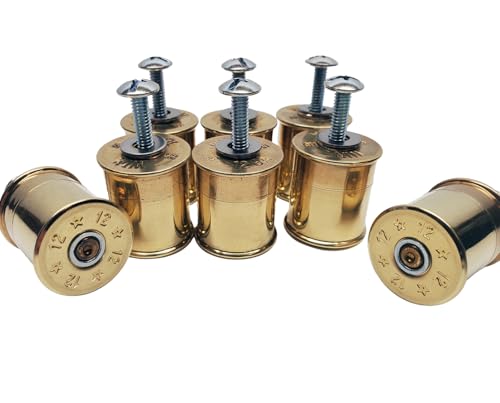 12 Gauge Brass Drawer Knobs
