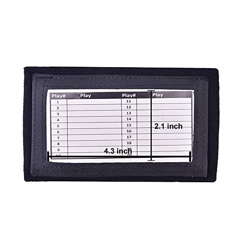 Careworx 20 Pack Wrist Coach 3 Sheet Wristband Playbook