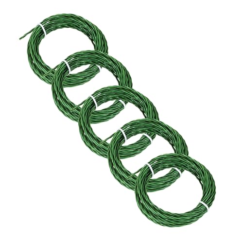 Image of 5 Pack AL2420PB Pre-Cut Premium Twist Line for EGO String Trimmer /Lawn Mower, Green