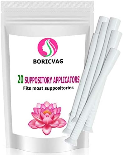 Vaginal Suppository Applicators (20 Applicators) | Individually Wrapped | Reusable (20)