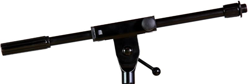 Telescoping Boom Extension for Mic and Tablet Stands | For Microphones, Tablets, Accessories. Mic Stand Not Included