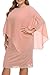 Plus Size Dresses for Wedding Guest Pink Graduation Chiffon Lace Cape Rose Pink Ladies Mother of Bride Semi Formal Dress