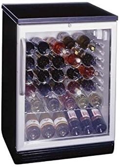 Summit SWC6GBLTB Wine Chiller Beverage Refrigerator, Glass/Black