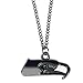 NFL Chain Necklace with Small Pendant, 20", Silver