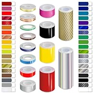 ✓ Durability & Compatibility: Works seamlessly with lacquer or protective coating for enhanced durability while preserving aesthetic appeal ✓ Stylish Finish: High-quality self-adhesive vinyl pin stripe tape available in a variety of colours and sizes...