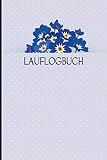 Lauflogbuch: Dein Lauftagebuch für tägliche Trainingseinheiten zum Ausfüllen | Motiv: Stiefmütterchen