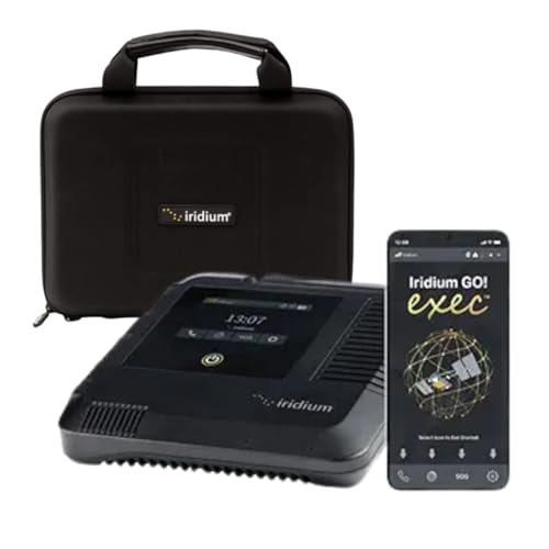 Iridium GO! exec Satellite WiFi Hotspot med GPS och skyddsväska