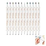 Set de 12 Stylos Nail Art 3D   Stylos Vernis à Ongles avec Pointes Fines pour Décoration de Manucure, Outils DIY pour Nail Art Professionnel et Créatif à la Maison