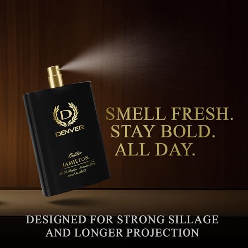 Image of DENVER Caliber Perfume For Men - 100ML Each, Pack Of 2| Long Lasting Perfume Body Scent For Men