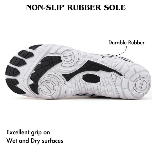 Image of Hike Barefoot Shoes for Women Men Non-Slip Breathable Walking Shoes Wide Toe Box Comfortable Athletic Footwear