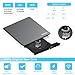 External DVD Drive, USB C Superdrive for Apple USB 3.0 DVD Burner Reader for Mac, Portable CD +/-RW Drive External DVD Player for Laptop MacBook Windows 11 10 PC Linux OS