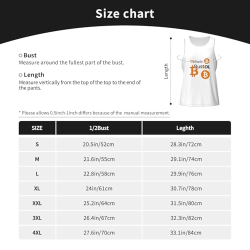Bitcoin Logo HODL BTC Crypto Cryptocurrency Men's Workout Tank Top Tank Top Shirt - Image 8