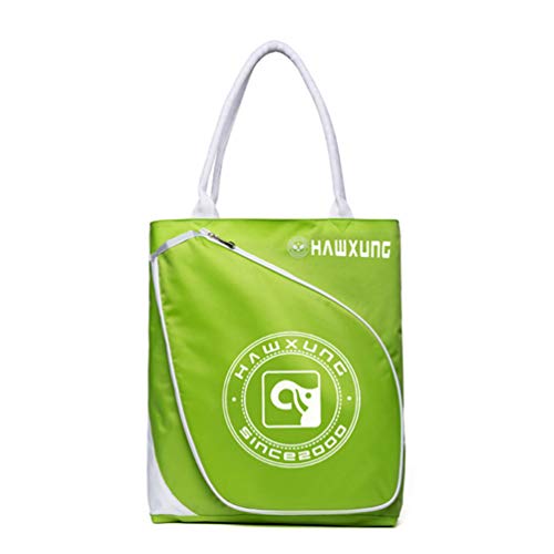 Lioobo – Bolsa de raquete de tênis portátil para academia esportiva grande e simples, bolsa de armaz