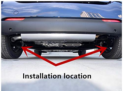 SHIFENG Gummistopfen für Smart Fortwo Forfour 453 451 450 Auto-Chassis, hintere Rohrleitung, wasserdichter Abdeckstopfen (Smart-Logo)