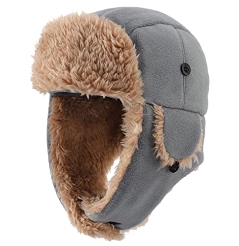 Connectyle Toddler Boys Kids Fleece Trapper Winter Hat with Ear Flaps Warm Hat