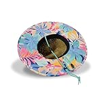 Roxy Girls Pina to My Colada Straw Panama Hat - Image 5