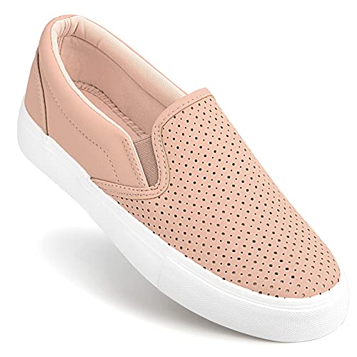 JENN ARDOR Slip On Sneakers Women Comfortable Walking Slip On Shoes Women Memory Foam Womens Fashion Loafers for Women Casual Shoes for Women Flats