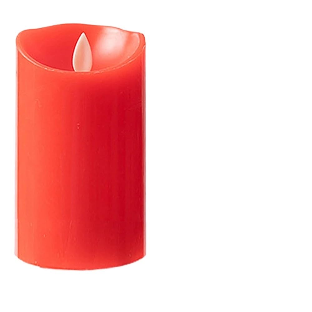 TANGSIYANG Led Candles LED Candles Light Flameless Flickering Tealight Candle Lamp Decorative Decoration(15cm)